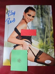 Riley Reid Signed 8x10 Photo Adult Star Autographed JSA COA - Imagen 1 de 3