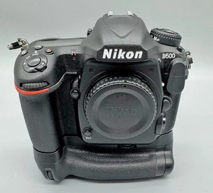 NIKON D500 + NIKON MB - D17 ,SHUTTER COUNT : 7,218 - MINT - Picture 1 of 11
