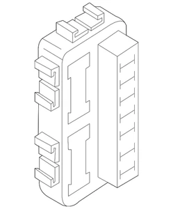 Genuine Nissan Junction Block 24350-ZX00A - Picture 1 of 2