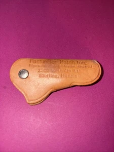 Vintage Buchmeier Motor Plymouth Valiant Chrysler Imperial Sterling, IL Schlüsselhalter - Bild 1 von 5
