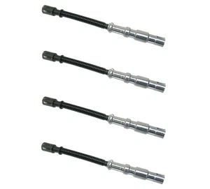 Set 4 Spark Plug Wire with Connectors - Coil to Plug (265mm Length) for Mercedes - Picture 1 of 2