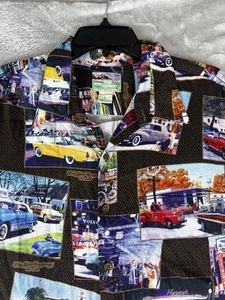 Reyn Spooner Shirt Mens Large Ford Motor Company 100 Years Cars Hawaiian USA - Picture 1 of 8