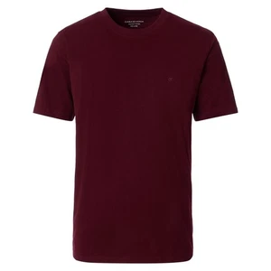 Casamoda Herren T-Shirt Regular Fit rot uni 004200 485 - Bild 1 von 4