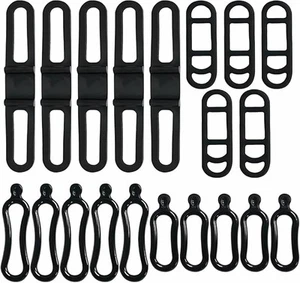 20 Stück Fahrradlicht Gummiband,Fahrradlicht Halterung Gummi,Fahrrad Silikonband - Bild 1 von 7