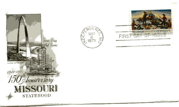 1426 Missouri Statehood ArtCraft U/A FDC - Image 1 of 1