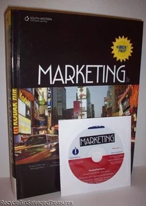 Deca Prep MARKETING 3E Textbook & CD Titles from James Burrow HC 2008 Revised - Imagen 1 de 4