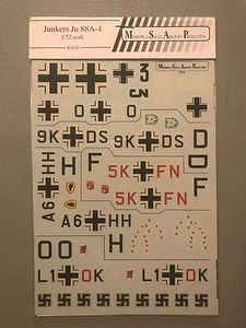 Ministry of Small Aircraft Productions 1/72 Junkers Ju 88A-4 #7210 - Bild 1 von 2