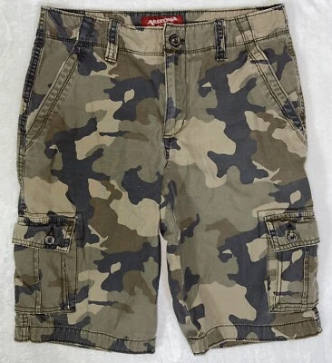Arizona Jeans Co Camo Shorts Size 20 Regular Reg Bermuda Cargo - Изображение 1 из 4