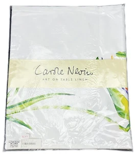 Carol Nevin Table Runner Art on Table Linen Hand Painted Cape Town 100% Cotton - Picture 1 of 5