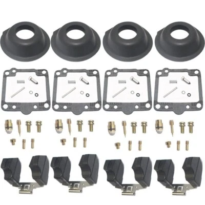 4 Carb For Yamaha XS1100 XS1100L XS1100S 1980-1981 Carburetor repair kit Rebuild - Image 1 of 3