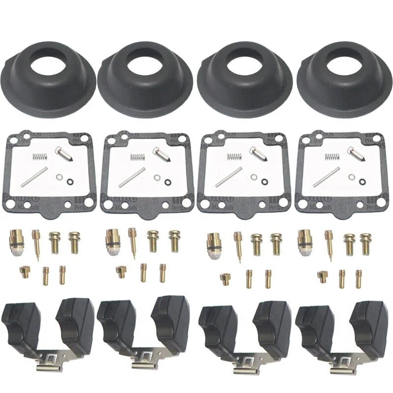 4 Carb For Yamaha XS1100 XS1100L XS1100S 1980-1981 Carburetor repair kit Rebuild Foto 1 de 3