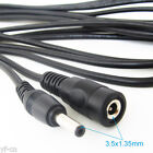 1pc 3M/10ft 3.5x1.35mm DC Power Male Plug to Female Camera Extension Cord Cable