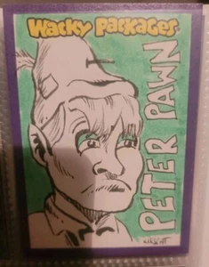 2014 TOPPS WACKY PACKAGES OLD SCHOOL 5 SKETCH CARD ~ SKETCH by Matthew Kirscht - Picture 1 of 3