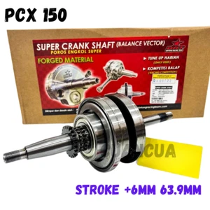 Honda PCX 150 ADV 150 Racing Crankshaft Assy Stroke Up 6mm 63.9mm - Picture 1 of 4