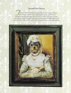 Schnauzer "Amanda" - CUSTOM MATTED - Vintage Dog Art Print - Poncelet - Picture 1 of 1