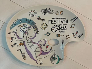 Disney 2022 Epcot Festival Of The Arts Figment Paint Palette Plate Melamine - Picture 1 of 2