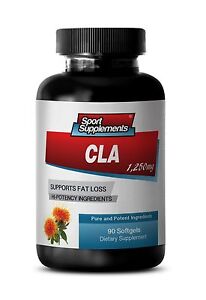 Suplement CLA - CLA 1250mg - Zmniejsza tłuszcz brzuszny - Pigułki na chude mięśnie 1B