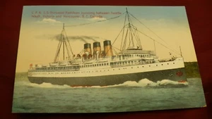 CP postcard S.S. Princess Kathleen passenger ship Coast publishing #1988 - Picture 1 of 2