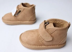 The Children's Place Toddler Boy's Basic Teddy Boots AN3 Tan Size US:6 - Picture 1 of 11