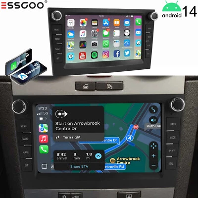 Für Opel Astra Corsa Meriva Vectra Autoradio Android14 Apple Carplay GPS NAVI FM - Bild 1 von 4