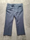 Vintage Levis Pants Mens 42X30 Slacks Dacron Polyester USA Black Gold Tab 95