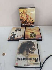 FEAR THE WALKING DEAD DVD Complete Season 1-3 Series Region 2 PAL, FAST POST 🚚