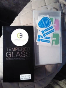 CoverGlass Hartglas Displayschutzfolie für iPhone X - Bild 1 von 2
