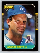 Leaf 1987 George Brett #96