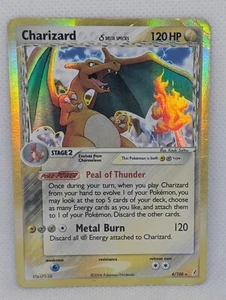 Charizard (Especie Delta) 4/100 Crystal Guardians Holo Raro Pokemon Juego de Cartas Coleccionables Nintendo - Imagen 1 de 5