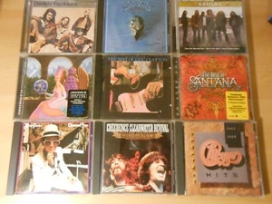 Lot (9) 70er 80er CCR Eagles Kansas Journey Chicago Best Greatest Hits Rock CDs - Bild 1 von 7