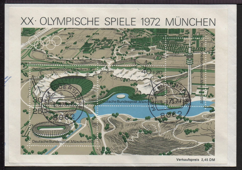 ✔️ GERMANY RARE BLOCK COVER - Image 1 of 1