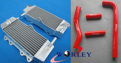 ДЛЯ Yamaha YZ250F YZF250 2001-2005 /WR250F 01-06 02 03 04 05 радиатор и шланг - Изображение 1 из 4