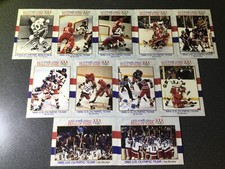 1980 U.S. Olympic Hockey Miracle On Ice Team ELEVEN Impel Card Set 1991