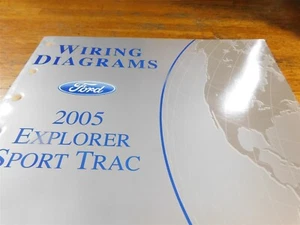 2005 Ford Explorador Sport Trac Cableado Fábrica Tienda Servicio Manual - Imagen 1 de 6