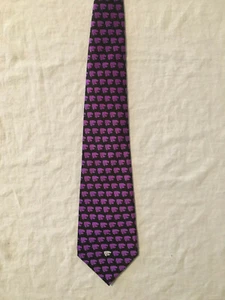 Kansas State University KSU Wildcats purple men's silk neck tie necktie Salties - Picture 1 of 3