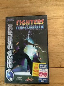 Sega Saturn Fighters Megamix Complete Disk And Manual