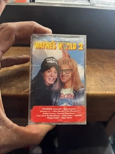 Cassette Tape WAYNE'S WORLD 2 Movie / The Motion Picture Soundtrack / SEALED NOS - Picture 1 of 7