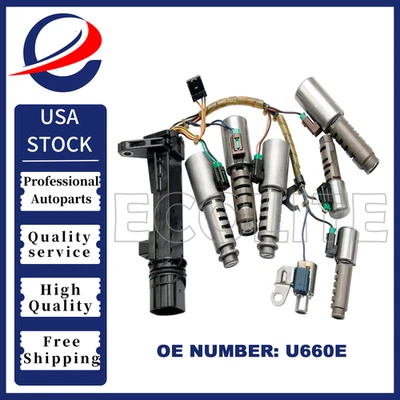 Transmission Solenoid Kit with Harness For Lexus ES350 Camry U660E - Изображение 1 из 4