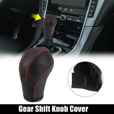 Gear Shift Knob Cover for Infiniti QX50 QX70 QX80 2014-2016 QX56 2011-2013 Black Foto 1 de 4