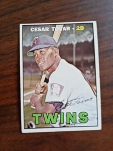 1967 Topps Baseball #317 Cesar Tovar EX Minnesota Twins Beschreibung lesen - Bild 1 von 2