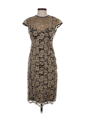 Женское коричневое коктейльное платье Adrianna Papell 4 - Изображение 1 из 4