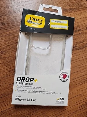 Otter Box Serie Symmetry iPhone 13 Pro Brillo Transparente.  Nuevo Foto 1 de 2