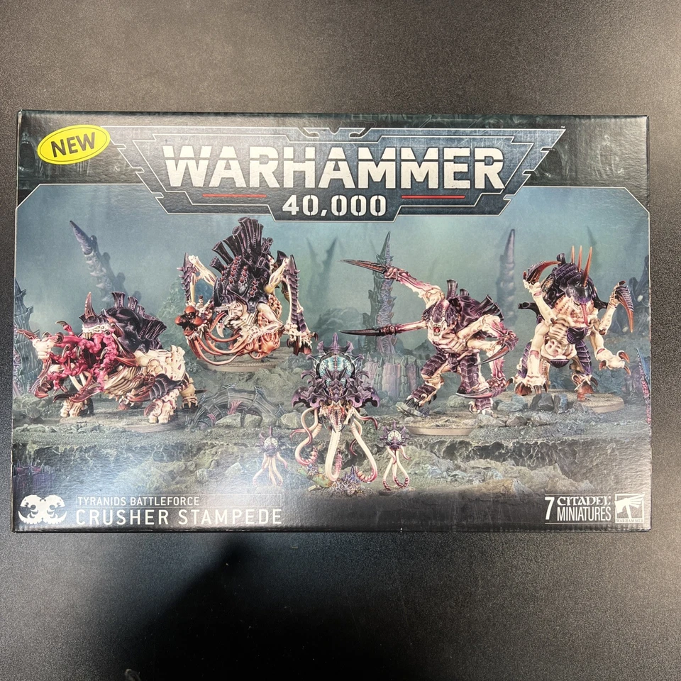 TYRANIDS - CRUSHER STAMPEDE - WARHAMMER 40K - PRESALE 11/28 - Image 1 of 2
