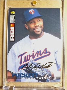 1995 Kirby Puckett Upper Deck Collector's Choice Gold Signature MINT 🔥🔥🔥 - Bild 1 von 3