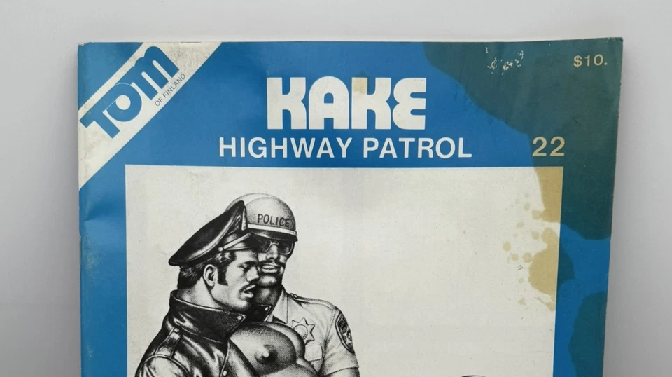 Tom of Finland Kake 22 Highway Patrol Illustrated Magazine - Image 1 of 3