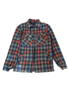 The Snowline Norwellan Plaid Bluey Pure NEW WOOL Shirt Jacket Made In Australia - Foto 1 di 11