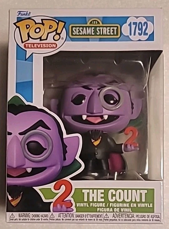 Funko Pop! Vinil: Sesame Street - The Count #1792 - Imagem 1 de 1