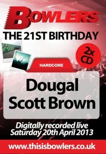 Bowlers - 21st Birthday - Hardcore - 2 Pack - Foto 1 di 1