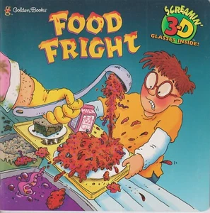 1997 "A" Edition Food Fright Golden Book Screamin' 3-D Series (Glasses Included) - Imagen 1 de 1