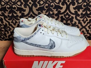 Size 8 - Nike Dunk Low Washed Denim - Picture 1 of 5